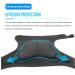 Shoulder Brace for Men - Left & Right Arm Pain Relief Sleeve for Torn Rotator Cuff Dislocation & Bursitis - Black Compression Support - Buy Online on GoSupps.com