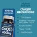 CoQ10 400mg - Highest Strength Ubiquinone Coenzyme Q10 | Powerful Antioxidant for Heart and Vascular Health Essential for Energy Production | 60 Capsules - 2 Month Supply | Made in The UK - Buy Online on GoSupps.com