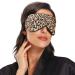 Haskirky Light Blocking Eye Mask - Adjustable Unisex Travel, Yoga, Meditation, Office Deep Sleep - Leopard Print - Buy Online on GoSupps.com
