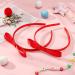 Opopark Red Loop Hair Bands - Vintage Knot Hair Jewelry for Women & Girls - Ideal Gift for Children & Cosplay Accessories - Buy Online on GoSupps.com