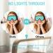 2 Pieces 3D Sleep Mask for Kids Memory Foam Contoured Eye Mask Travel Sleep Mask Cover with Adjustable Strap 3D Blindfolds (Gray and Green) - Buy Online on GoSupps.com