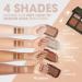 Contouring Palette Kit - 4 Matte Colors | Vegan & Cruelty-Free Makeup for All Skin Tones - Perfect Gift - Buy Online on GoSupps.com
