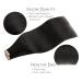 Salife 40PCs Real Hair Tape Extensions - 100g 16 Inch Natural Black - Invisible & Seamless Tape-In Hair Extensions - Buy Online on GoSupps.com