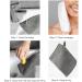 Betterjonny 6PC Superwuschel Washing Gloves | Reusable Makeup Remover Mitts | Scrub Sensation in White Black & Gray - International Shipping Available - Buy Online on GoSupps.com