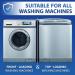 XROM Natural Washer Cleaner 3 in 1 Formula - Removes Odors, Limescale & Detergent Build-Up - 6 Ct Pack - Front & Top Load - Hard Water Stain Remover - Buy Online on GoSupps.com