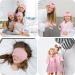 Zhanmai 36 Pcs Spa Party Supplies for Girls - 6 Robes, Headbands, Blindfolds, Scrunchies, Wristbands - Pink - Kids Birthday - Size 10 - Buy Online on GoSupps.com
