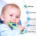 Scuwtocn Remote Control Shape Baby Teething Toy - Green | Soft Silicone Teether for 6-12 Months | Textured, Flexible, Sensory Gum Soother - Buy Online on GoSupps.com