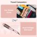 Thermal Ceramic Ionic Hot Brush with LCD Display - 10 Temps, 120-210 Heated Round Brush for Volumizing, Curling, Straightening - Dual Voltage Travel Styling Tool, 38mm Pink - Buy Online on GoSupps.com