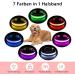 Luminous LED Dog Collar - Waterproof 7 Color Adjustable Light for Night Safety | Small to Large Dogs | 2022 Model (Red 48-60cm) - Buy Online on GoSupps.com