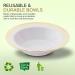 Stock Your Home Plastic Party Bowls (50 Pack) 12 Oz - Elegant Disposable Dinnerware for Parties, Holidays, and Weddings - Shatterproof Tableware in Gold - Buy Online on GoSupps.com