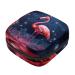 Flamingo Sanitary Napkin Storage Bag for Girls Women Portable First Period Pads Bag Tampons Holder Girls Travel Makeup Bag Large Capacity Multicoloured 07