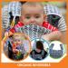 Organic Cotton Reversible Drool & Teething Pad Set | Fits All Carriers | Ideal for Infant Toddler Girls & Boys | Patent Pending - Buy Online on GoSupps.com