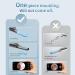 NURSETEK Ear Wax Removal Kit 1080P HD Ear Wax Removal Tool Ear Cleaner Otoscope with 6 LED Lights Visual Ear Cleaner for iOS & Android (Black) - Buy Online on GoSupps.com