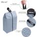 YAMIU Travel Shoe Bags Set of 4 - Waterproof Nylon with Zipper for Men & Women - Grey Green Red Purple - 4-pack - Buy Online on GoSupps.com