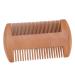 Baby Hairbrush Set - Soft Goat Bristles, Double Sided Comb, Wooden Handle - For Newborns, Infants - Gentle on Scalp, Prevents Lacteal Scab - Buy Online on GoSupps.com