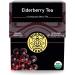 Buddha Teas Organic Elderberry Tea for Better Immunity - OU Kosher, USDA Organic, CCOF Organic, 18 Bleach-Free Tea Bags Pack of 1