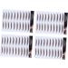 FRCOLOR 8 Pcs Eyebrow Stickers Black Makeup Eyebrow Transfer Tattoos Eyebrow Tool Eyebrow Trimming Applique - Buy Online on GoSupps.com