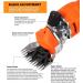 High-Strength Stainless Steel Shear Knife for Sheep & Goats | 9 Tooth Straight Blade & Swivel Replacement - Buy Online on GoSupps.com