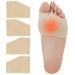ViveSole Metatarsal Foot Pad For Women & Men (4 Pcs) - Ball of Foot Cushions For Metatarsalgia Pain Relief Sesamoiditis Mortons Neuroma - Forefoot Sleeve for Calluses Corns Bunions With Gel Insert Medium