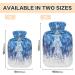 KCL Deci 2L Hot Water Bottle with Christmas Tree Cover | Blue Snowflake | Foot Warmer & Pain Relief | Heat & Cold Therapy - Buy Online on GoSupps.com