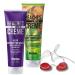ProTan Beaches & Creme Dark Tanning Gelee with Hemp Seed & Carrot Oil All-In Intensifying Serum and Tanning Goggles 250 ml Each for Luxurious Sun-Kissed Skin
