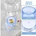 Portable 7 Day Stackable Pill Case Tower - SUPVOX Travel Pill Box (Blue) | International Shipping Available - Buy Online on GoSupps.com