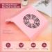 Setgnur 40W Nail Dust Collector for Acrylic Nails - Powerful Salon Vacuum Cleaner with Filter (Pink) - Buy Online on GoSupps.com