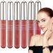 Gloss L vres | Brillant Longue Tenue en 12 Couleurs - Rouge L vres Liquide Pour Shopping R paration Femmes Fille Voyage D placement Professionnel Sc ne Rendez-vous et Tube d'argent - Buy Online on GoSupps.com