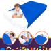 Special Supplies Sensory Bed Sheet for Kids - Compression Alternative to Weighted Blankets - Breathable & Stretchy - Cool Comfortable Sleeping Bedding - Blue Twin - Buy Online on GoSupps.com