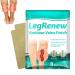 Timilk LegRenew Lot de 8 patchs anti- pour les jambes - Absorption rapide - P n tration profonde de la peau - Hydratation cibl e - Pour voyage d'affaires en plein air