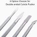 Cuticle Pusher and Cutter Set cuticle pusher Dead Skin Nail Cleaner Tools Professional Stainless Steel Cuticle Remover Durable Pedicure Manicure Tools for Fingernails and Toenails.4 Pcs/Set - Buy Online on GoSupps.com