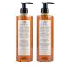 Prija Prija Liquid Soap + Hair & Body Conditioner with Ginseng 2 x 380ml Soap Wellness Spa Shower Gel Hair Shampoo Soap