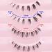 Yawamica Natural Bottom Lashes Strip Eyelashes - 2 Styles, 10 Pairs | Lower Fake Eyelashes - Buy Online on GoSupps.com