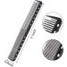Carbon Fine Cutting Comb Carbon Fiber Salon Hairdressing Comb Hairdressing Comb Heat Resistant Barber Comb (3 Pieces Black) - Buy Online on GoSupps.com