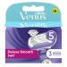 Buy Gillette Venus Deluxe Smooth Swirl Recharge X3 Blades for Women - 5 Blades 3 Units | International Shipping Available - Buy Online on GoSupps.com