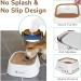 Lumoleaf 1L Anti-Spill Dog Water Bowl | No Leak Pet Dispenser for Cats & Dogs | Perfect for Car Trips | Fressnapf Approved - Buy Online on GoSupps.com