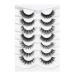 3d false eyelashes Cat-Eye Wispy natural short false eyelashes Supernatural cross fluffy soft reusable faux mental happy Heartbeat (No.191)