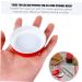 VINTORKY 12pcs Mason Jar Lids Mason Cup Lids Kitchen Storage Accessories Mason Jar Drinking Lids Regular Canning Lids Regular Mouth Lids Screw Jar Lid Caps Ingredients Metal Tinplate Child 7x7x1.5cm Red - Buy Online on GoSupps.com