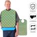 HACLEN Adult Bibs for Women Men 2 Pack Adult Bibs for Eating Waterproof Dining Clothing Protector with Crumb Catcher 1 - Buy Online on GoSupps.com