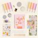 Shea Butter Lip Balm DIY Kit (Made in USA)  Creates 10 Luxurious Lip Balms with EVERYTHING Included