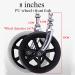 Front Wheel Wheelchair Tyre (8 Inches) Sensitive Pair Colors Available Easy to Operate+ Shock-Absorbing with Front Fork/Bearing for Elderly/Sick/Wheelchair Front Wheels 1pcs Grey 1pcs Grey - Buy Online on GoSupps.com