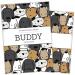 Wilhelm Fell case for the EU pet ID card for animals I personalized with names or date of birth i personal gift idea for pet owners I protective cover for pet ID (buddy) EU petrol card personalized buddy