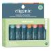 Cliganic Organic Lip Balm Set (Fresh Picked 8 Flavors) - 100% Natural Moisturizer for Cracked & Dry Lips 1 Count (Pack of 8)