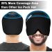 ComfiTECH Migraine Relief Hat with Eye Ice Pack - Soothes Headaches and Puffy Eyes - Buy Online on GoSupps.com