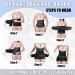 3-in-1 Postpartum Belly Wrap Abdominal Binder & C-Section Recovery Belt - X-Large ZBlack - Buy Online on GoSupps.com