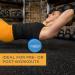 Maximo Fitness 18 x 6 High Density Foam Roller for Trigger Point Massage | Muscle & Back Roller for Yoga, Pilates & Physical Therapy | Blue - Buy Online on GoSupps.com