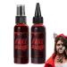 G n rique Washable Fake Blood - Halloween Liquid Blood Makeup Kit | Hydrating Stage Blood for Cosplay Theater Film | Realistic Reusable Blood Gel for Horror FX | SOOD EFFECTS SPECIAL SAN
