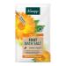 Kneipp foot bath salt relaxing ideal for tired and horny feet desodorizing cleaning and maintaining with natural salt solution marigold extract jojoba oil and orange oil 40 g swimming salt 500 g