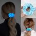 6 PCS LED Light Hair Scrunchies and Satin Elastic Bands Set for Women and Girls - Perfect for Halloween and Christmas Parties - Buy Online on GoSupps.com