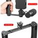 NUOBAKE 3-Side Hot Shoe Mount Adapter - 360 Swivel Triple Cold Shoe Bracket for DSLR Cameras - Buy Online on GoSupps.com